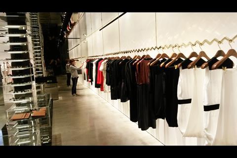Victoria Beckham has opened her first store, on London’s Dover Street, composed of three floors and covering 6,000 sq ft.